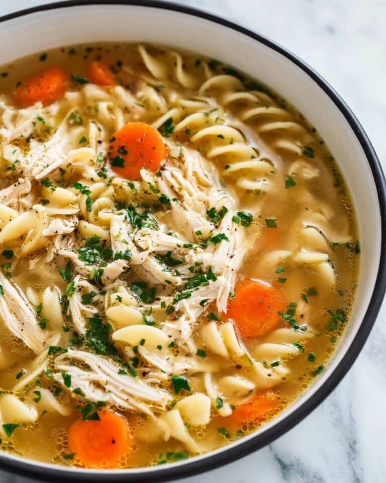 Crockpot Chicken Noodle Soup Recipe