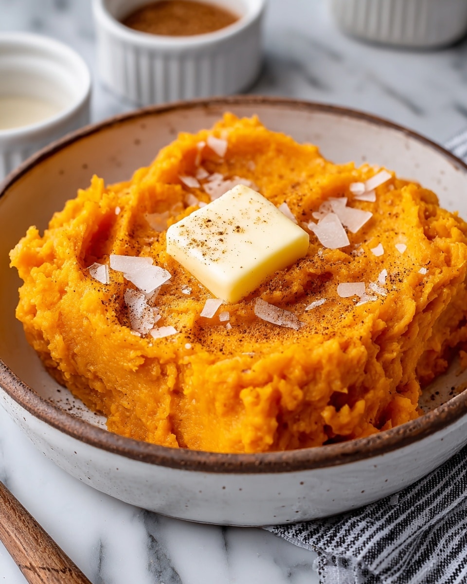 Honey Butter Mashed Sweet Potatoes Recipe - Recipe Image