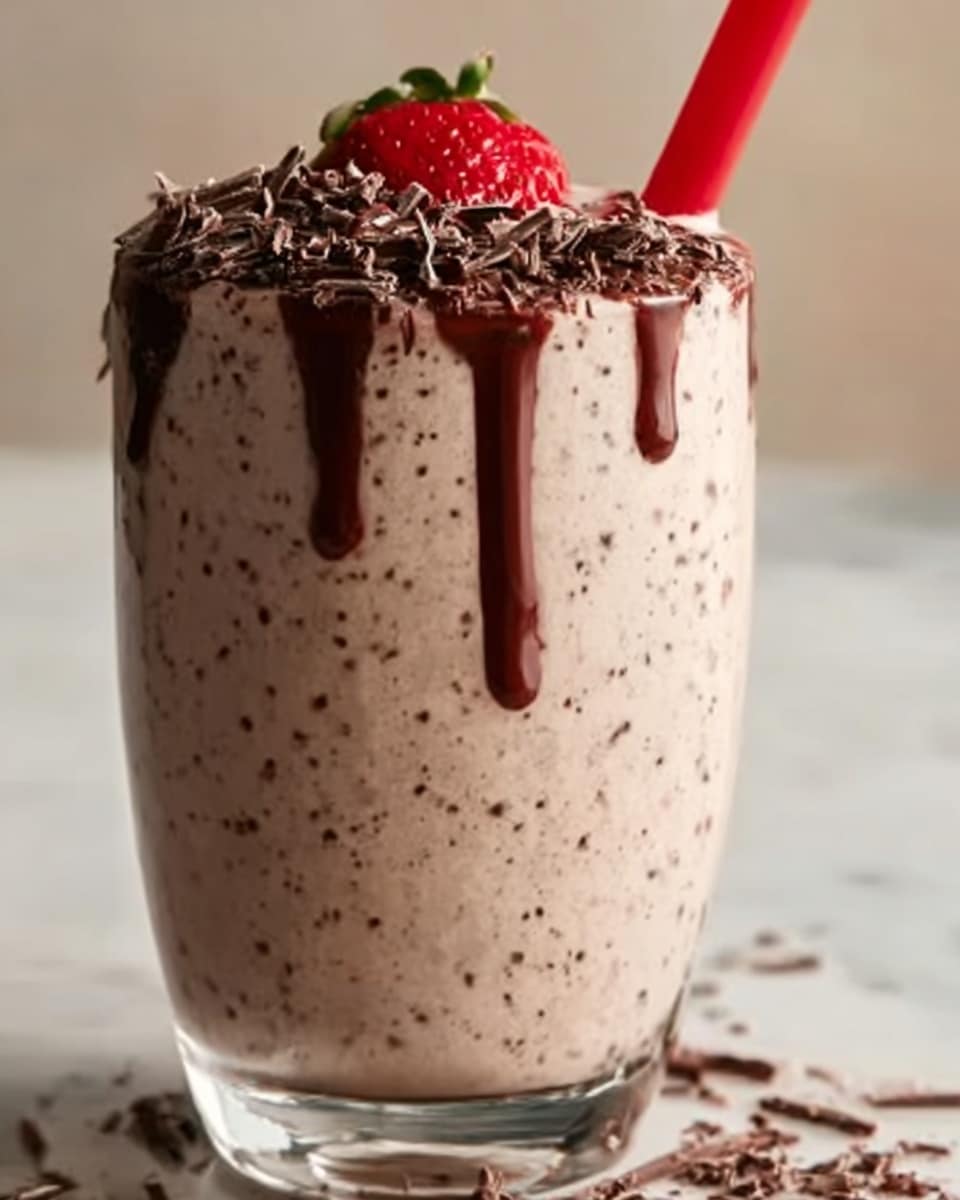 Chocolate Covered Strawberry Protein Shake Recipe - Recipe Image