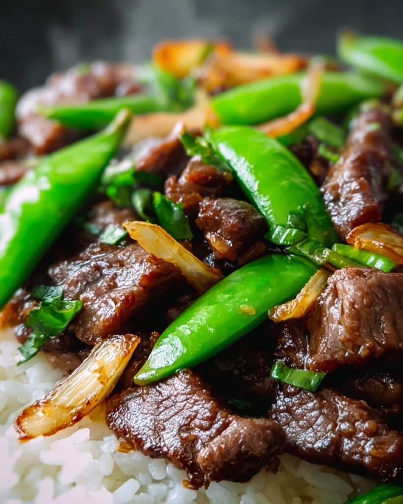 Asian Beef with Mushrooms and Snow Peas: An Amazing Ultimate Stir-Fry Recipe