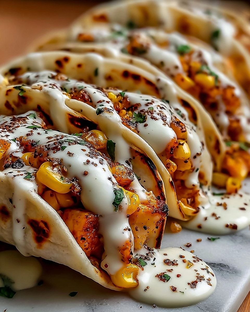 Garlic Chicken Wraps: A Simple & Delicious Recipe - Recipe Image