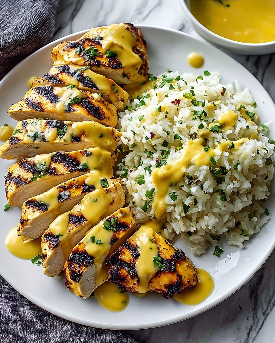 Honey Mustard Chicken Rice Recipe - Recipe Image