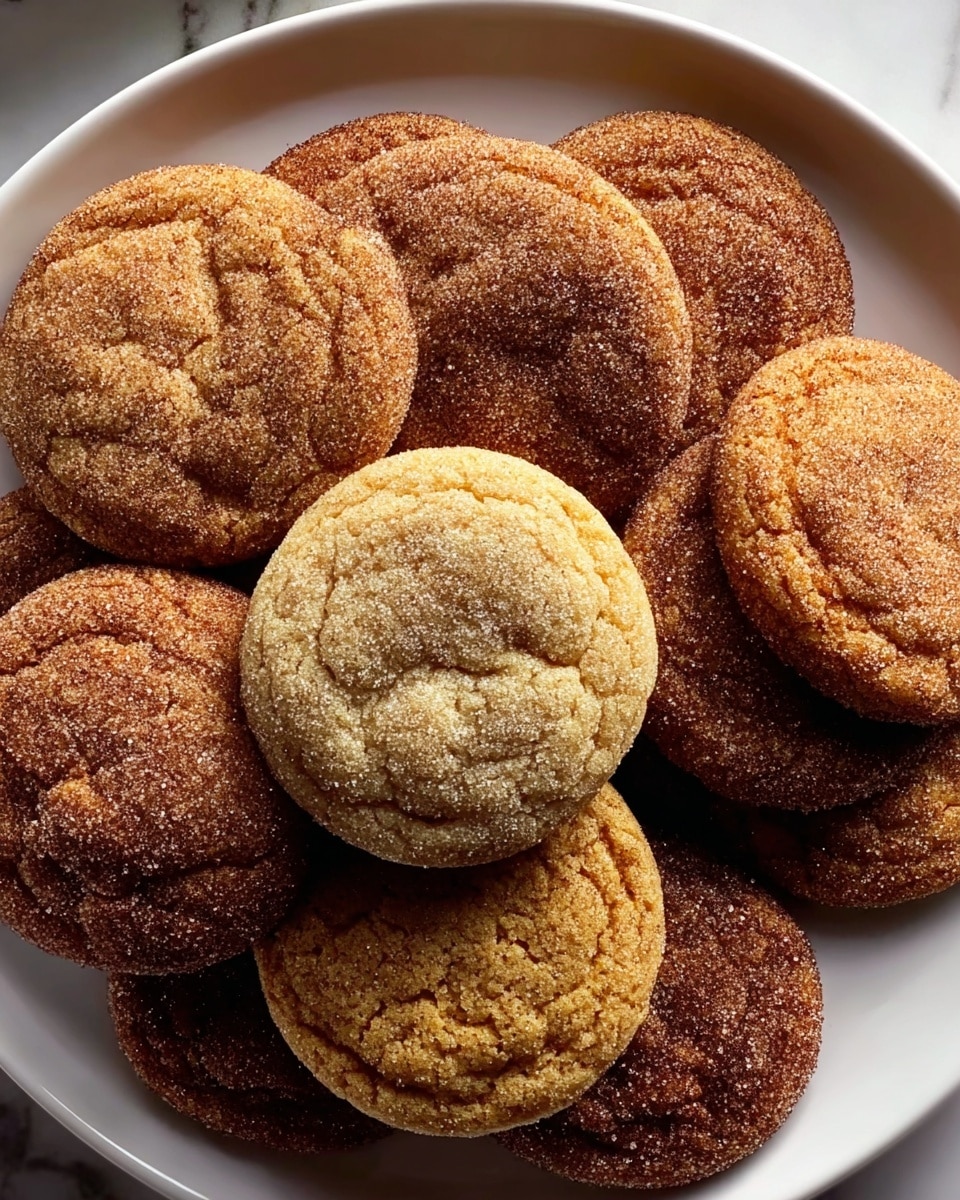 Brown Butter Pumpkin Snickerdoodle Cookies Recipe - Recipe Image