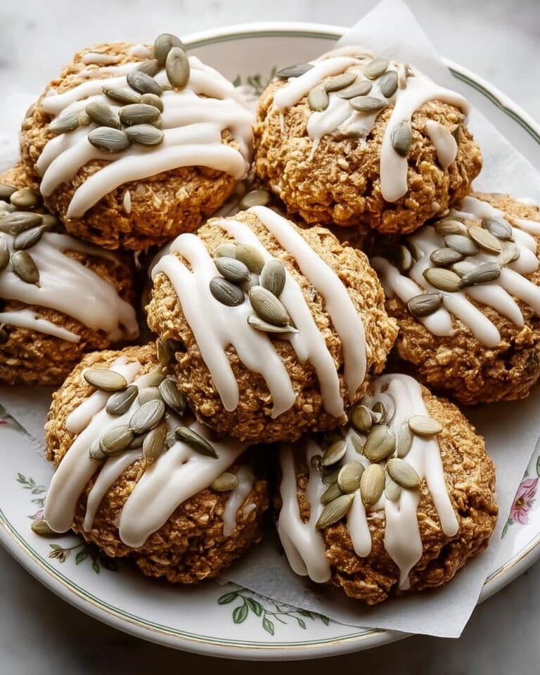 Pumpkin Oatmeal Cookies with Maple Frosting Recipe