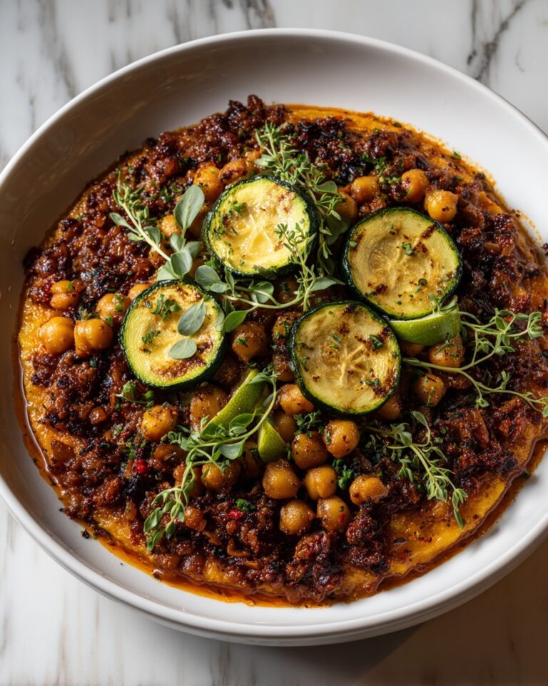 Spicy Baked Zucchini Chickpea Curry Recipe