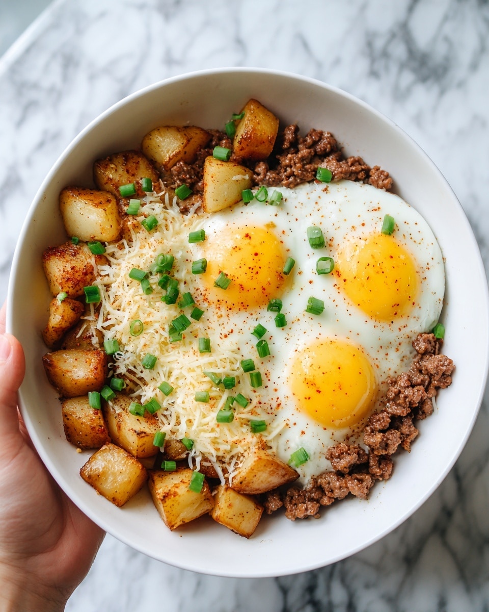 Sausage and Potato Meal Prep Breakfast Bowls Recipe - Recipe Image