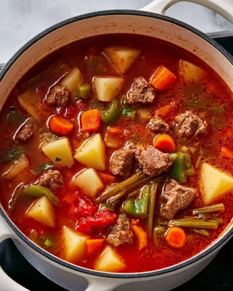 Vegetable Beef Soup Recipe