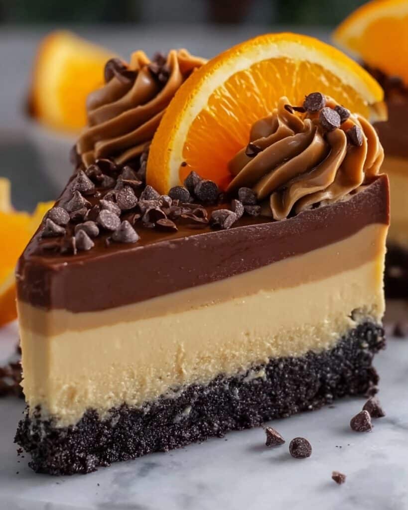 No-Bake Chocolate Orange Cheesecake Recipe