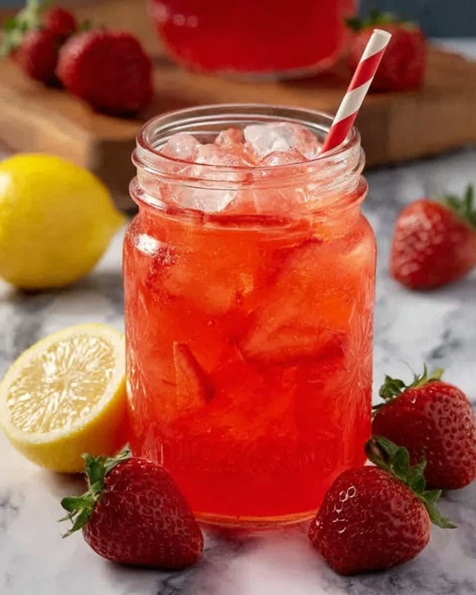 State Fair Strawberry Lemonade Recipe - Recipe Image