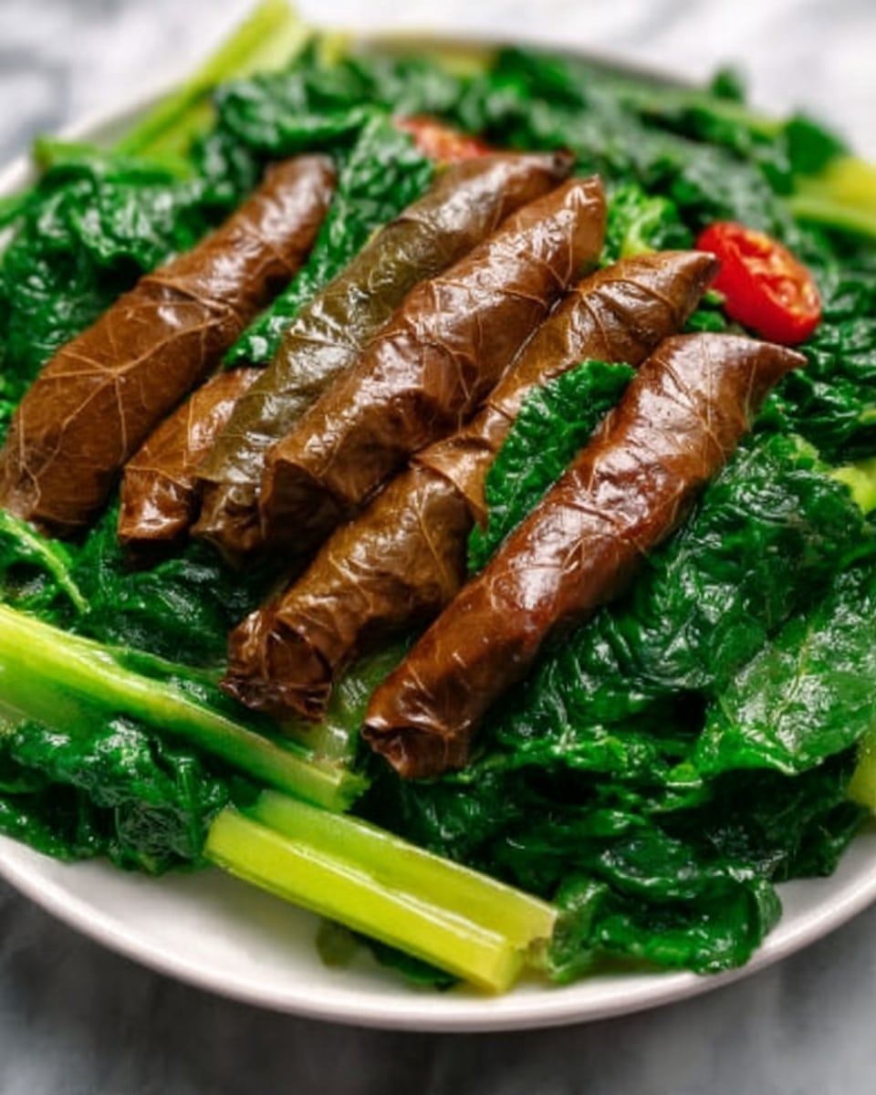 Fried Dace with Stir-Fried Greens Recipe - Recipe Image