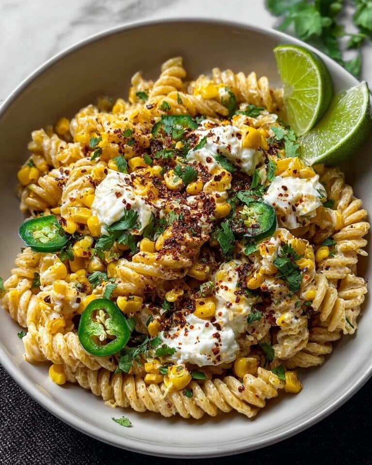 Mexican Street Corn Pasta Salad Recipe