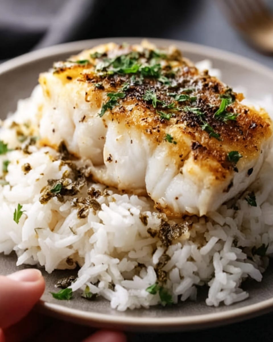 Heavenly Baked Halibut with Lemon and Fresh Parsley Recipe - Recipe Image