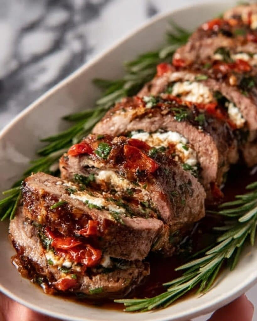 Italian Stuffed Flank Steak Recipe