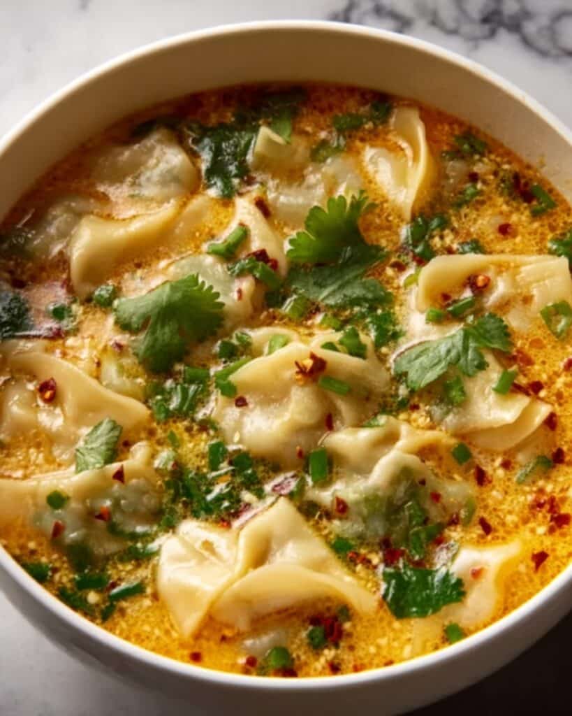 Thai Potsticker Soup Recipe