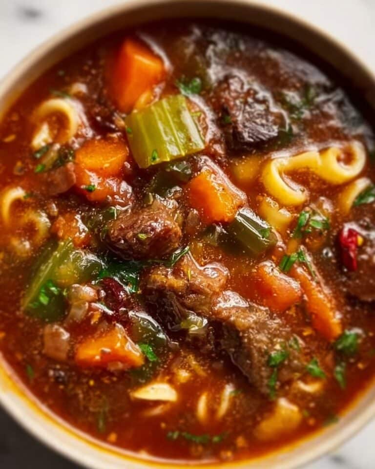 The BEST Vegetable Beef Soup Recipe