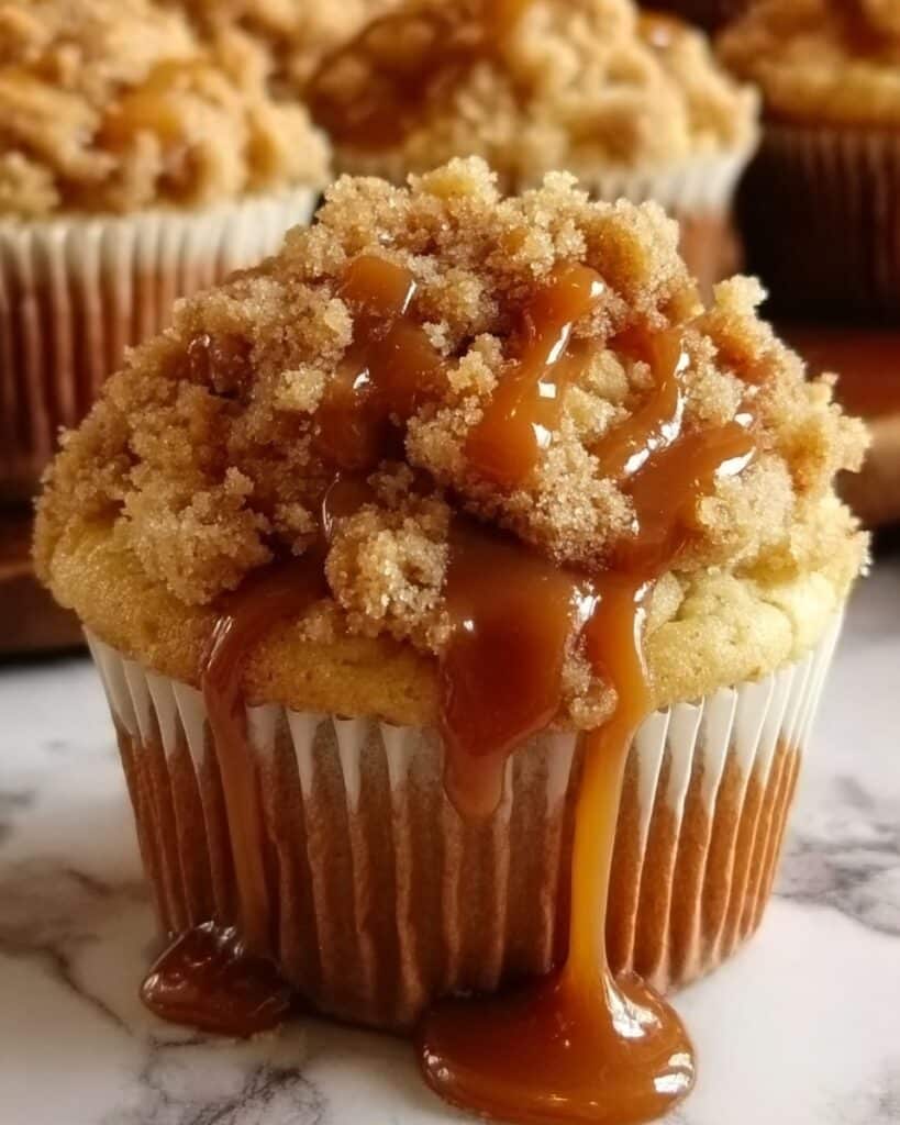Churro Caramel Crunch Cupcakes Recipe