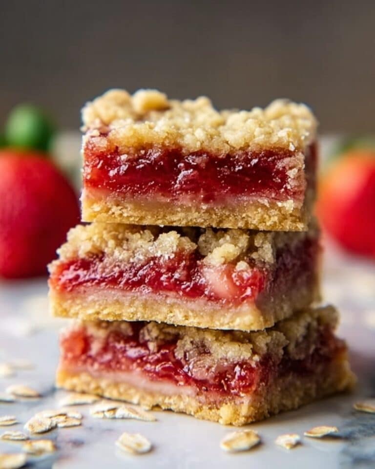 Strawberry Rhubarb Bars Recipe
