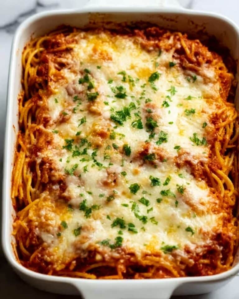 Baked Spaghetti with Cream Cheese Recipe