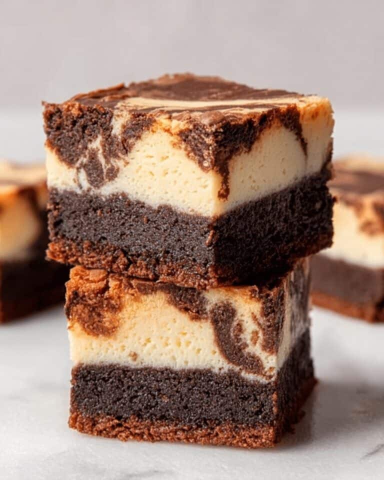 Brownie Bottom Cookie Dough Cheesecake Bars Recipe