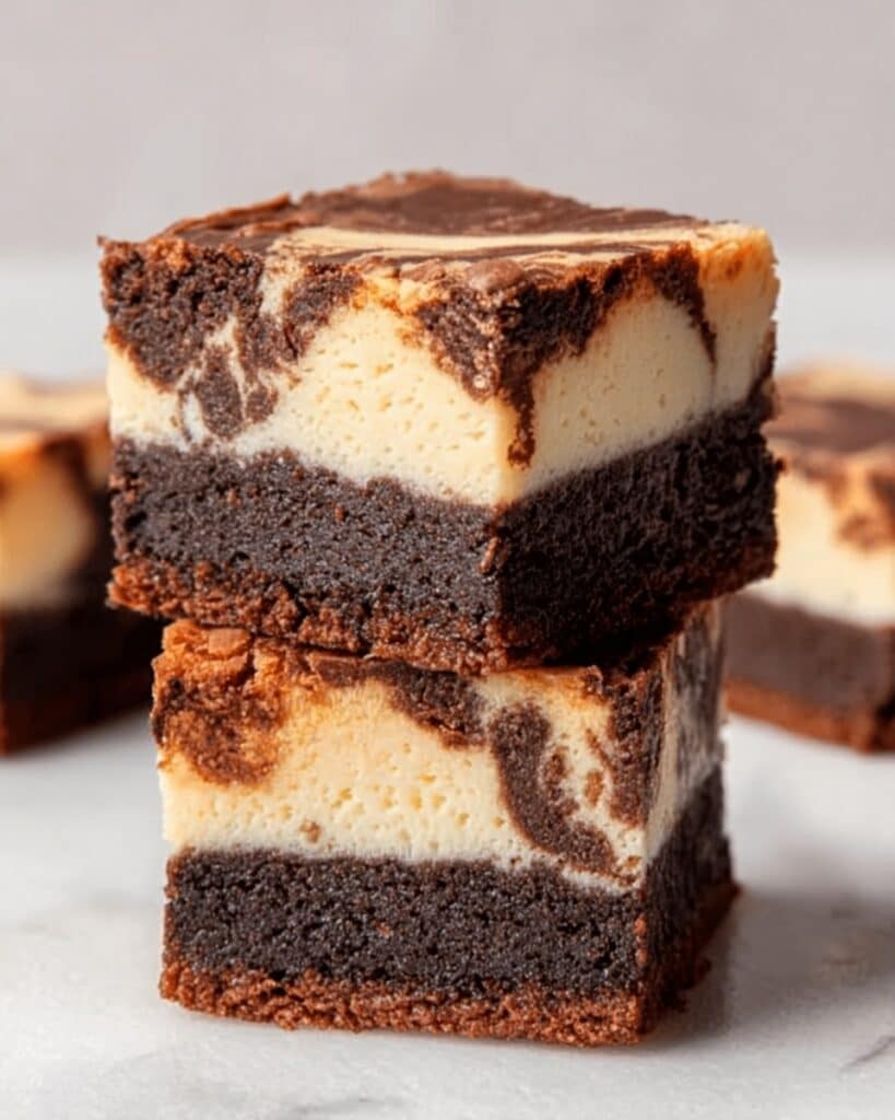 Brownie Bottom Cookie Dough Cheesecake Bars Recipe