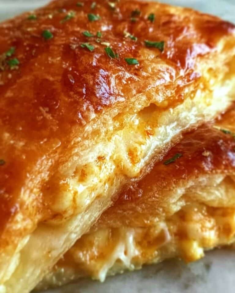Buffalo Chicken Dip Croissant Sandwiches Recipe