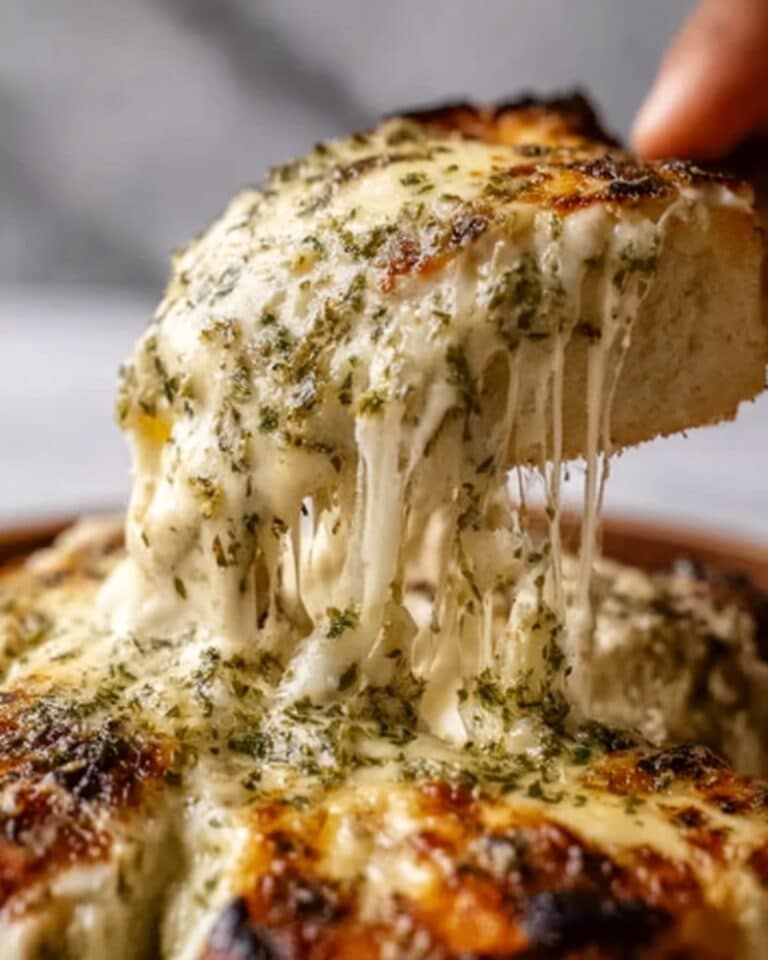 Lemon-Herb Chicken Alfredo with Spicy Feta and Crispy Brussels-Parmesan Wedges Recipe