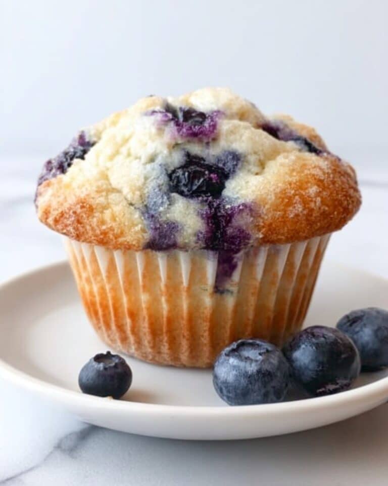 Homemade Blueberry Muffins Recipe