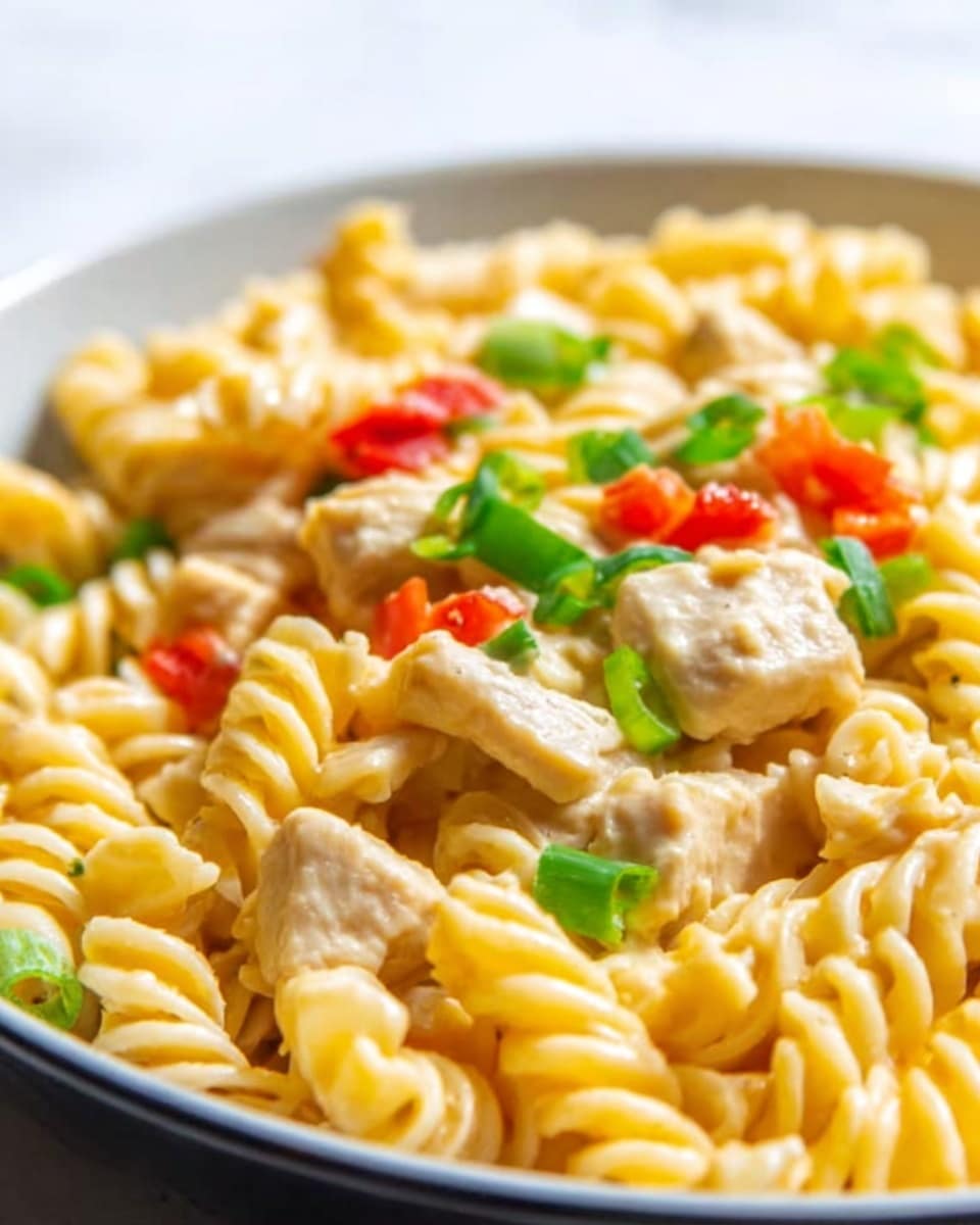 Creamy Chicken Fajita Pasta Recipe