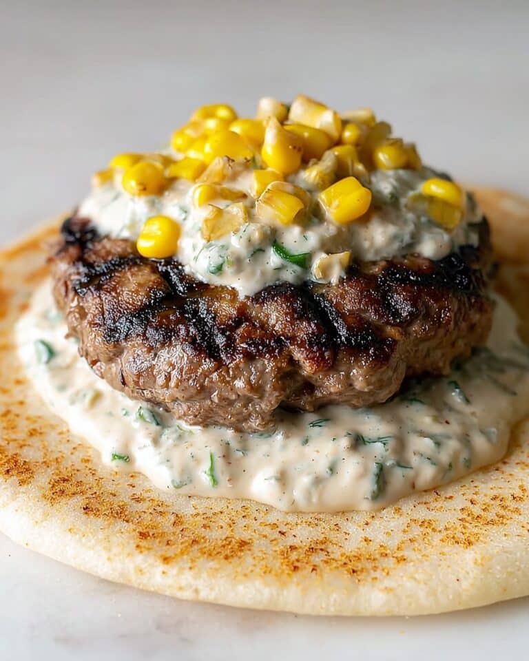 Street Corn Smash Burger Tacos Recipe