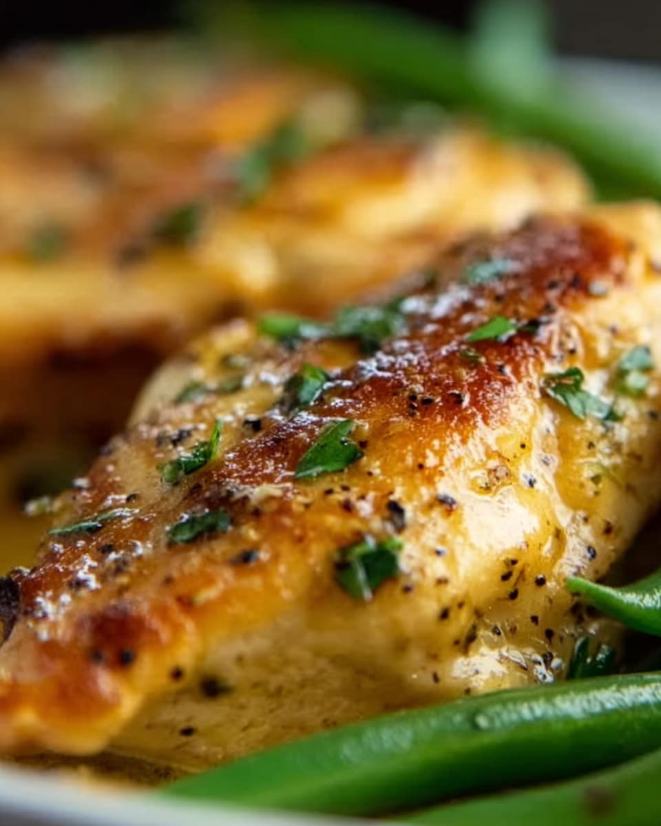 Caesar Chicken with Asparagus Recipe - Recipe Image