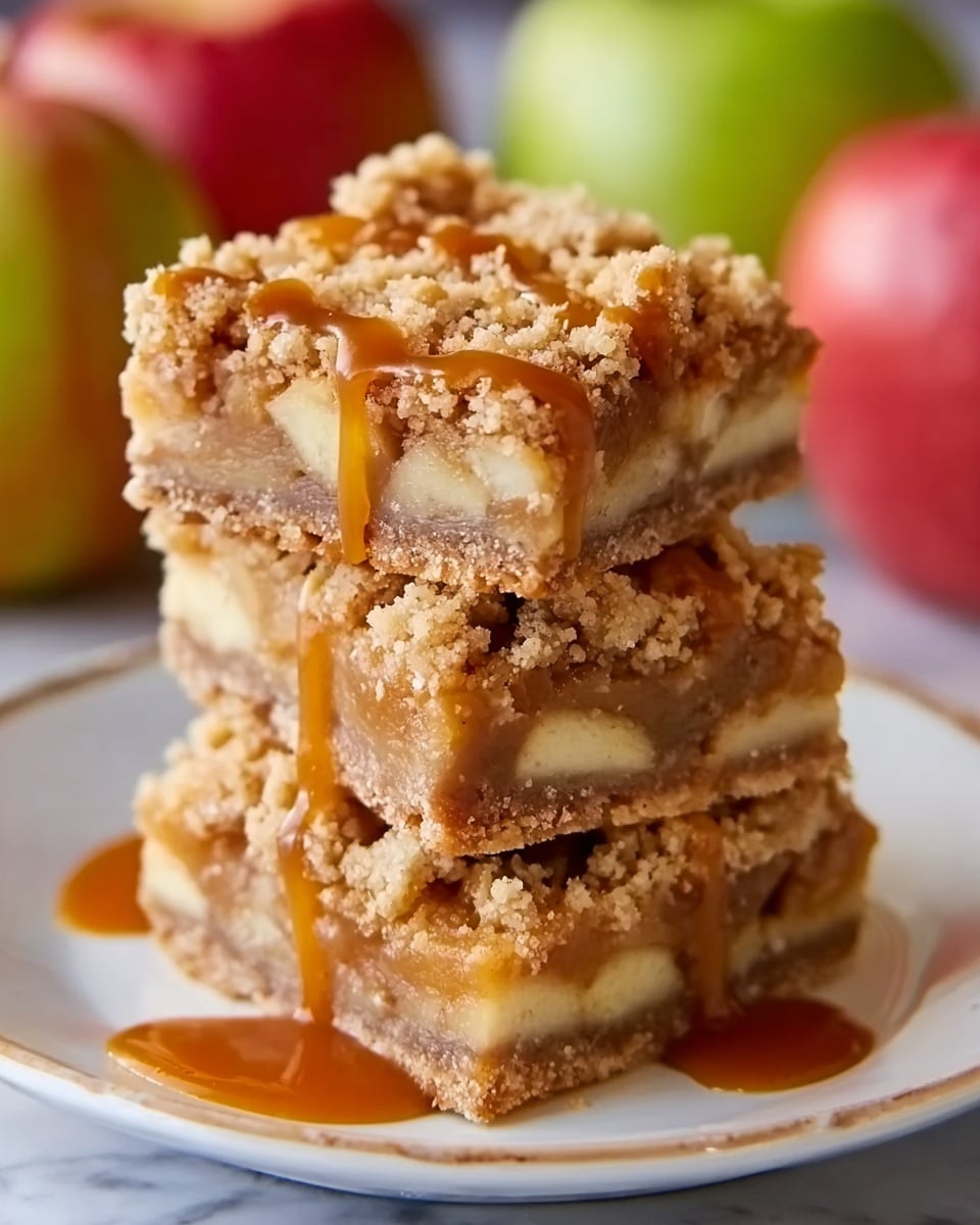 Caramel Apple Bars Recipe - Recipe Image