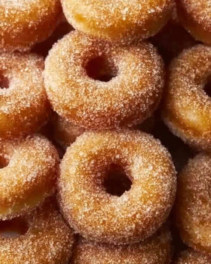 Mini Doughnut Hot Buttered Cheerios Recipe