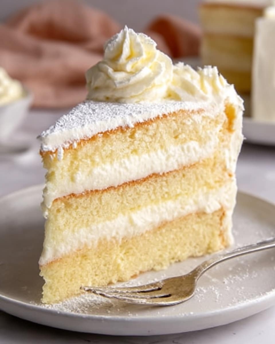 Vanilla Custard Cake Recipe - Recipe Image