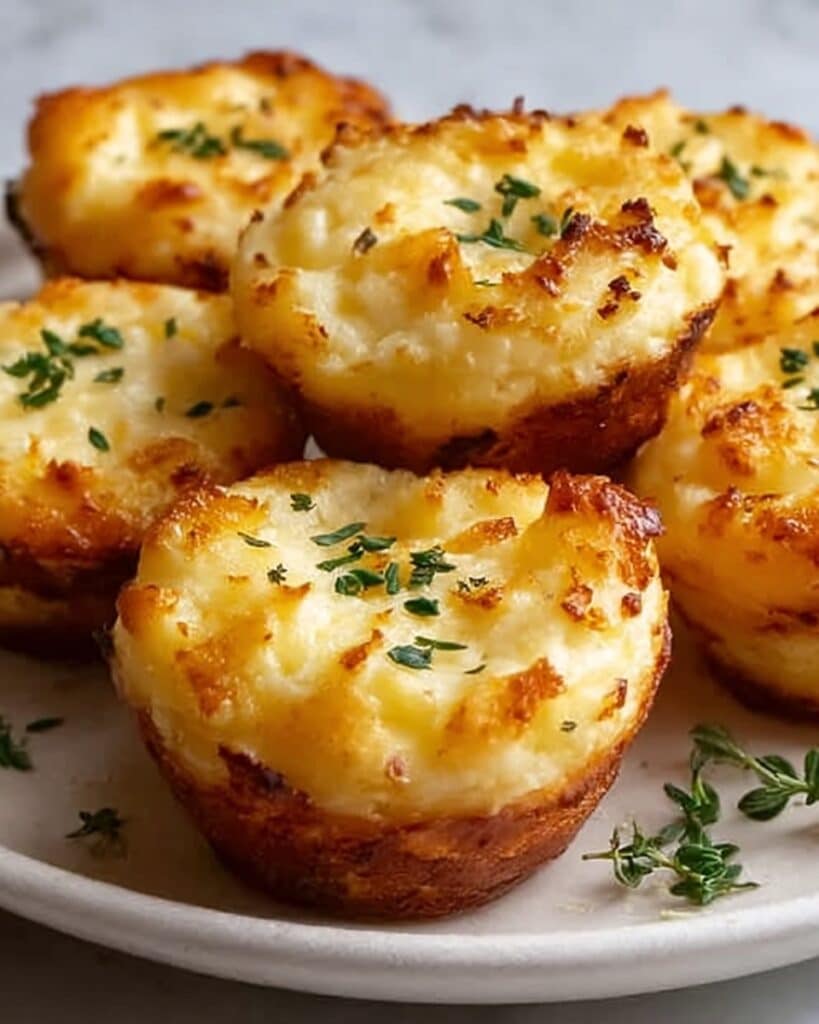 Cheesy Mashed Potato Puffs Recipe