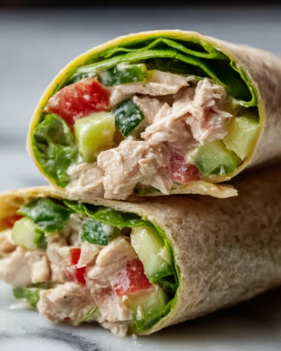 Tuna Salad Wraps Recipe - Recipe Image