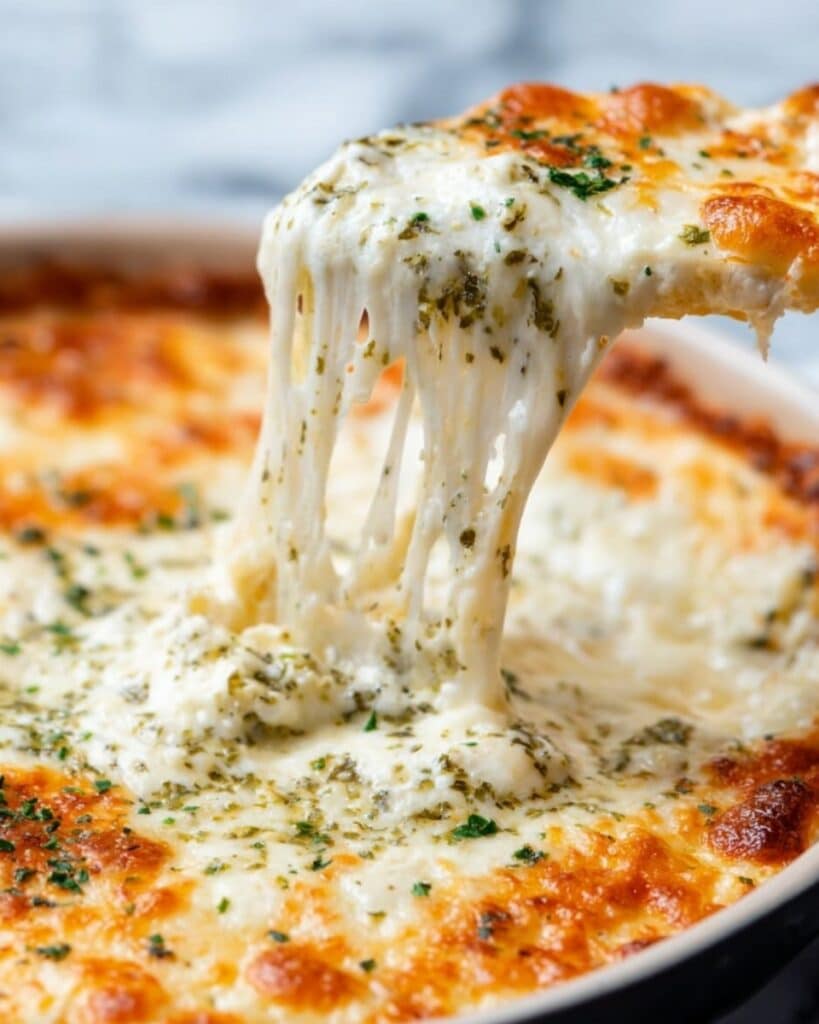 Creamy Chicken Alfredo Dip Recipe
