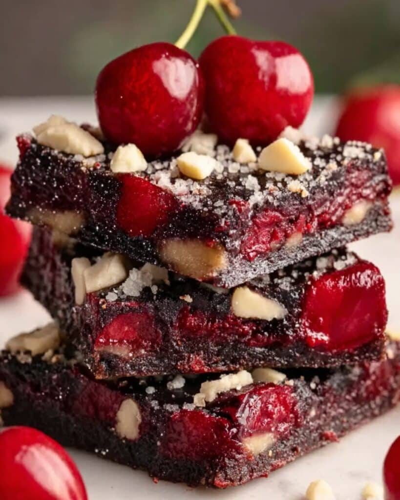 Christmas Cherry Bars Recipe