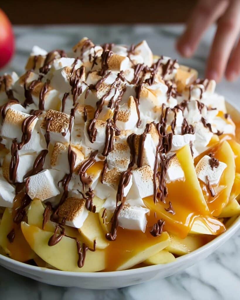 Caramel Apple Snickers Salad Recipe