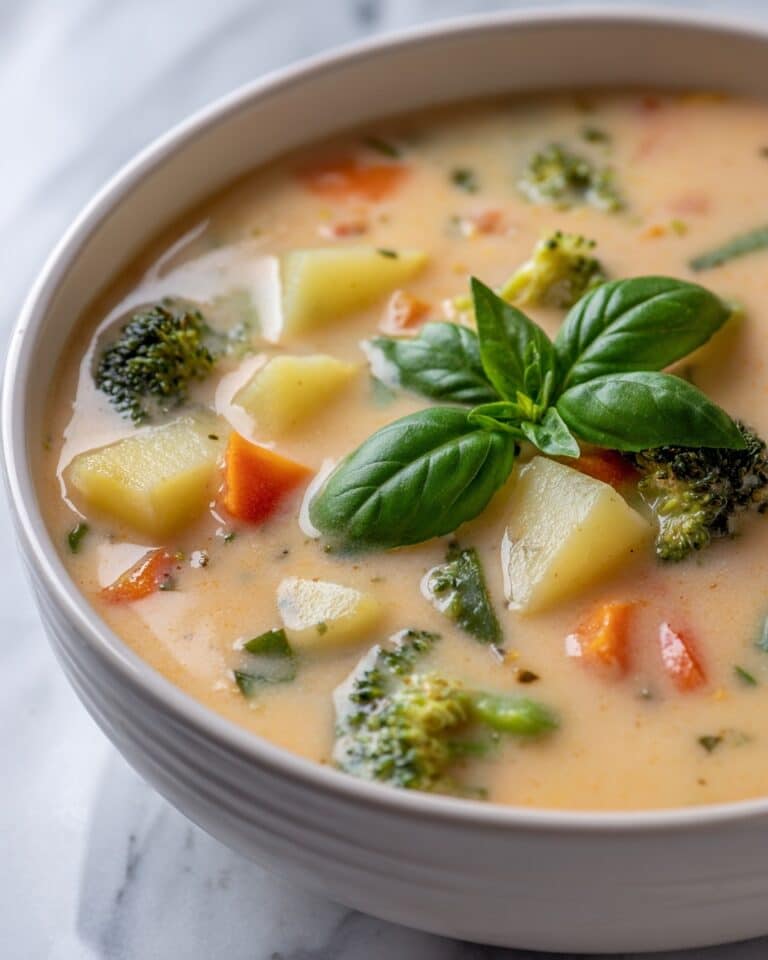 Easy Cheesy Vegetable Chowder Recipe