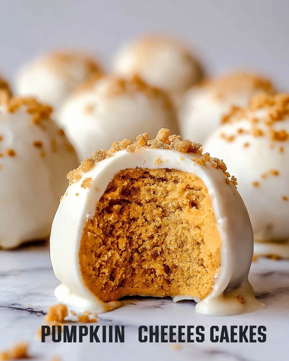 No-Bake Pumpkin Cheesecake Balls Recipe - Recipe Image