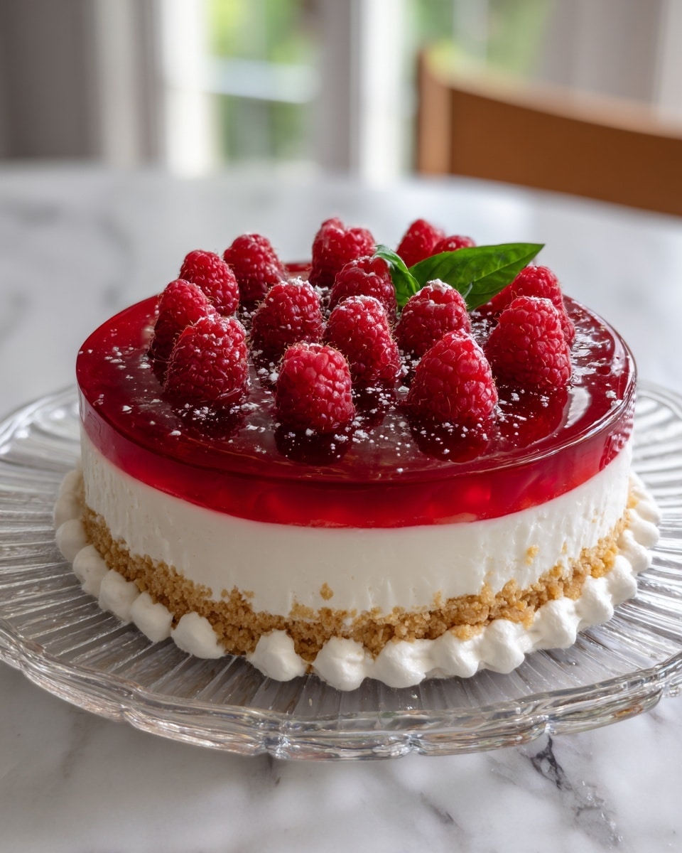 Raspberry Cream Pie Recipe - Recipe Image