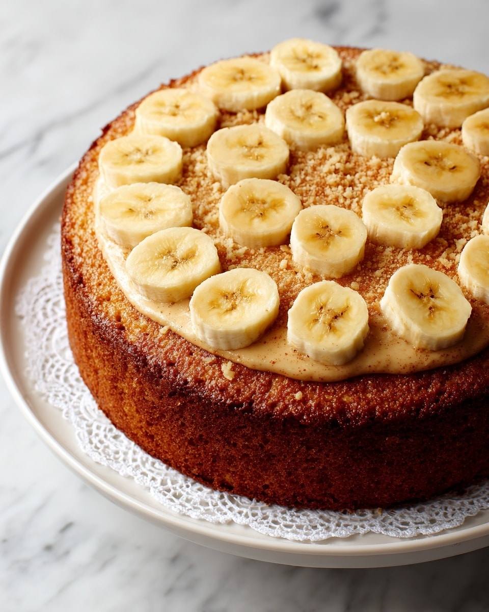 Classic Homemade Banana Cake Recipe - Recipe Image