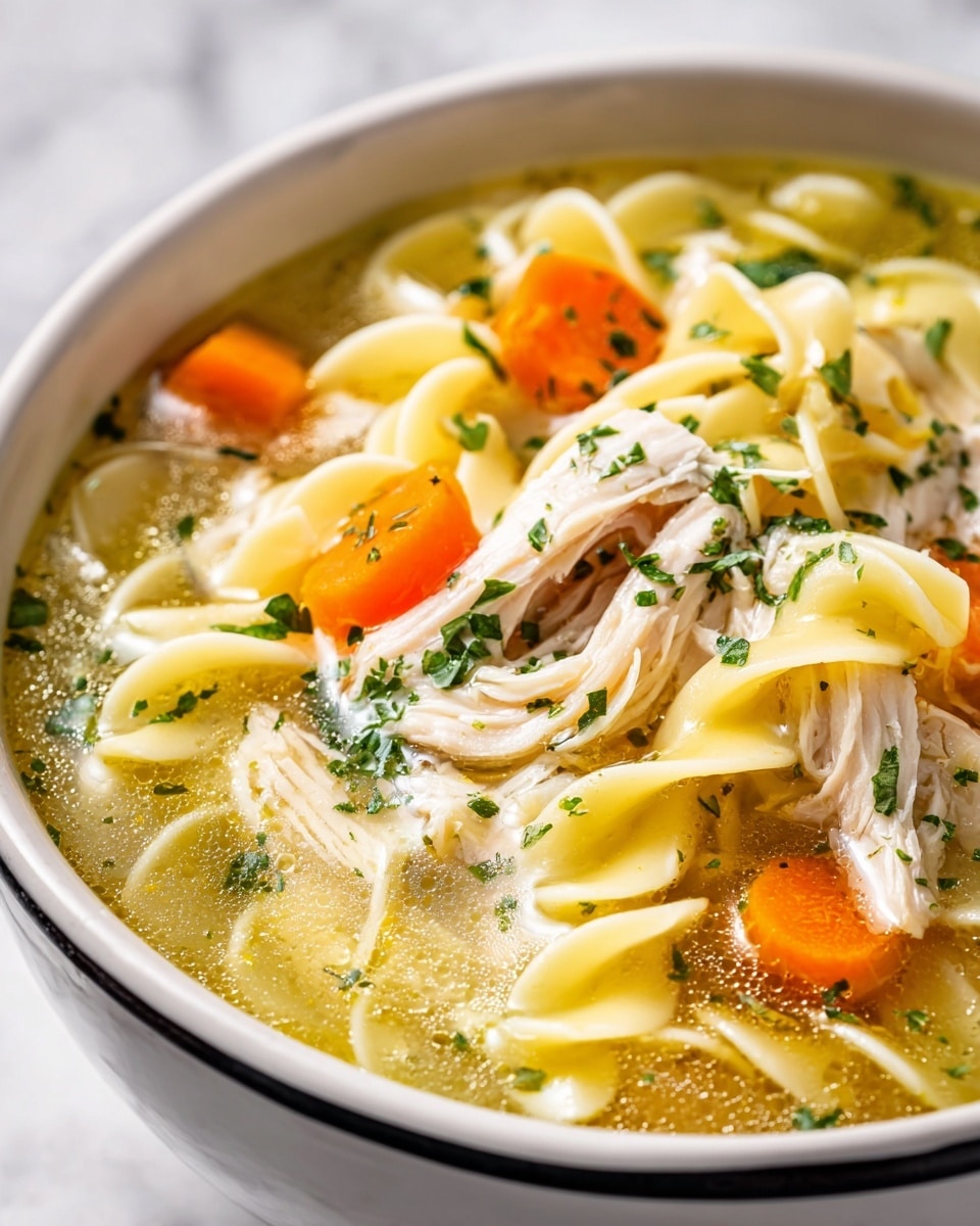 Crockpot Chicken Noodle Soup Recipe - Recipe Image