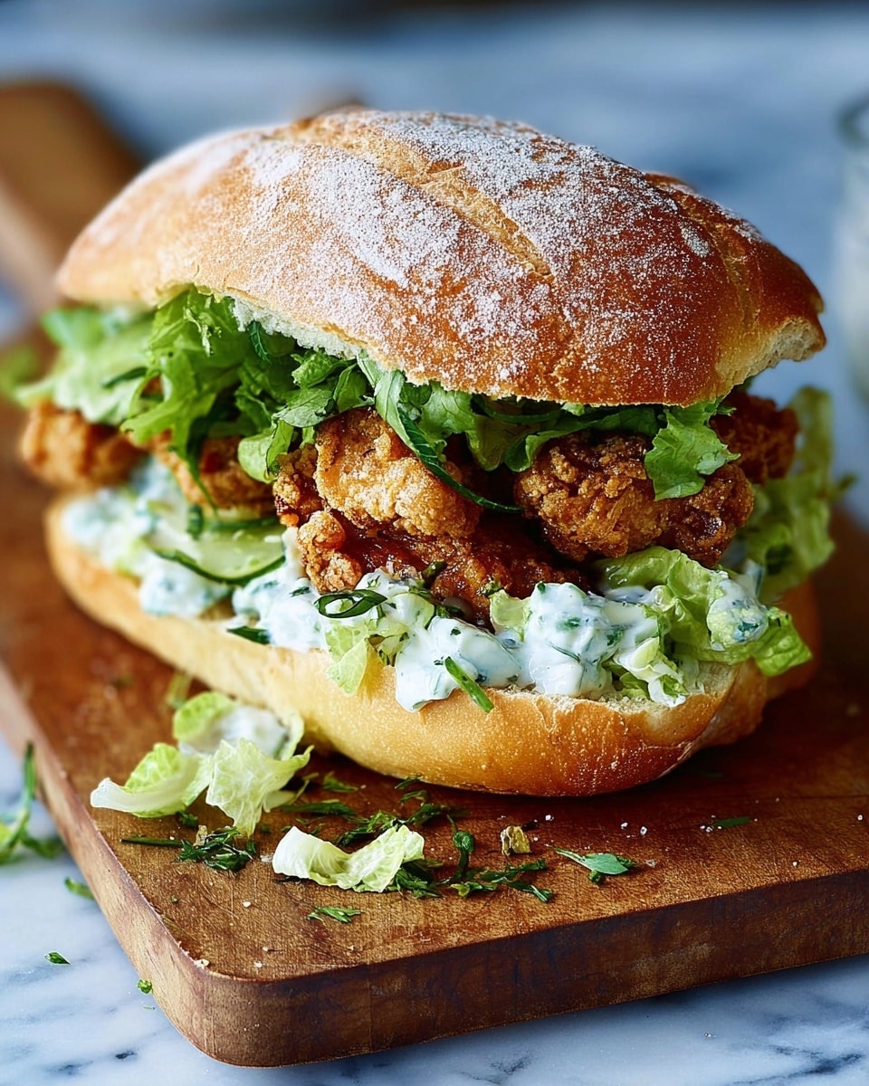 Crispy Chicken Caesar Sandwich Recipe - Recipe Image