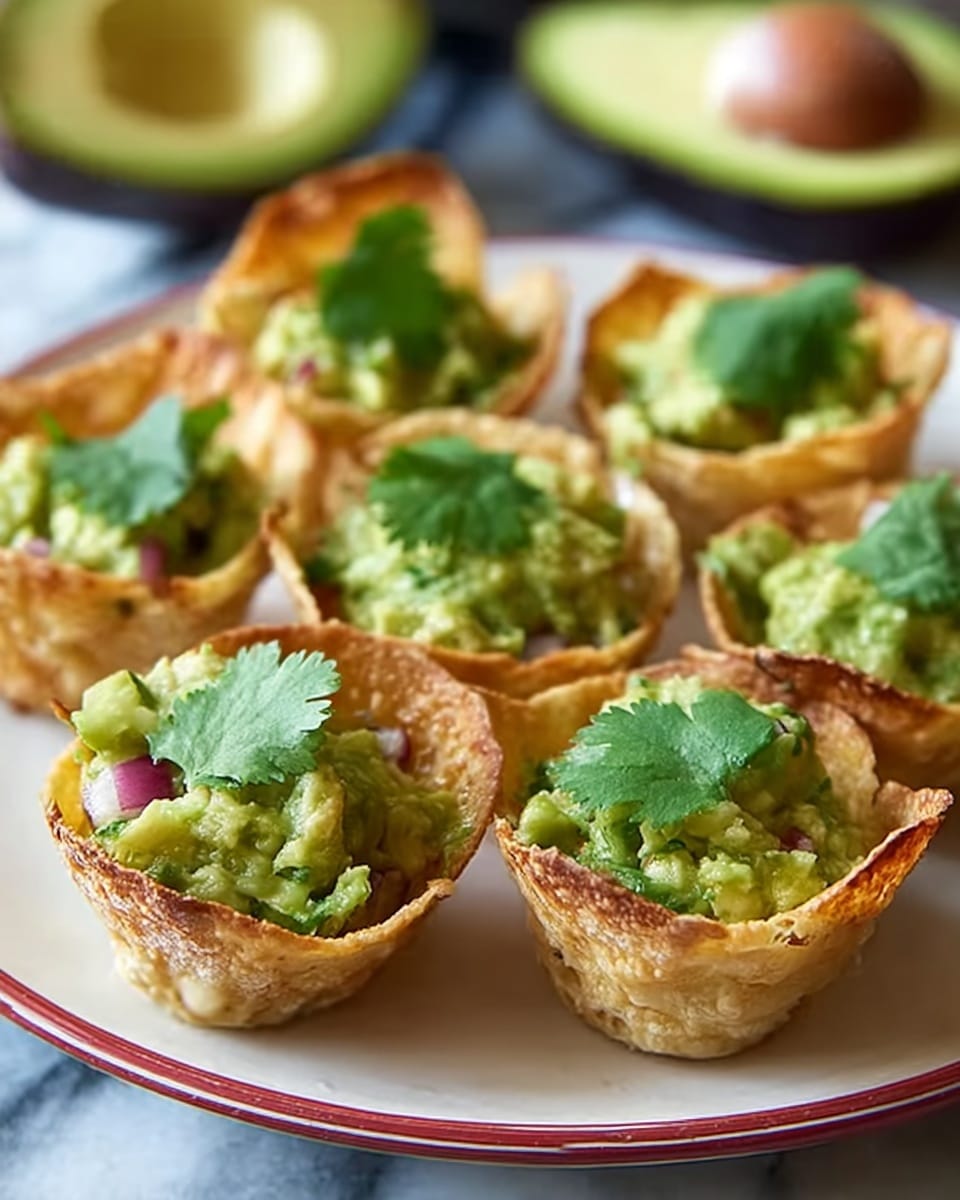 Guacamole Cups Recipe - Recipe Image