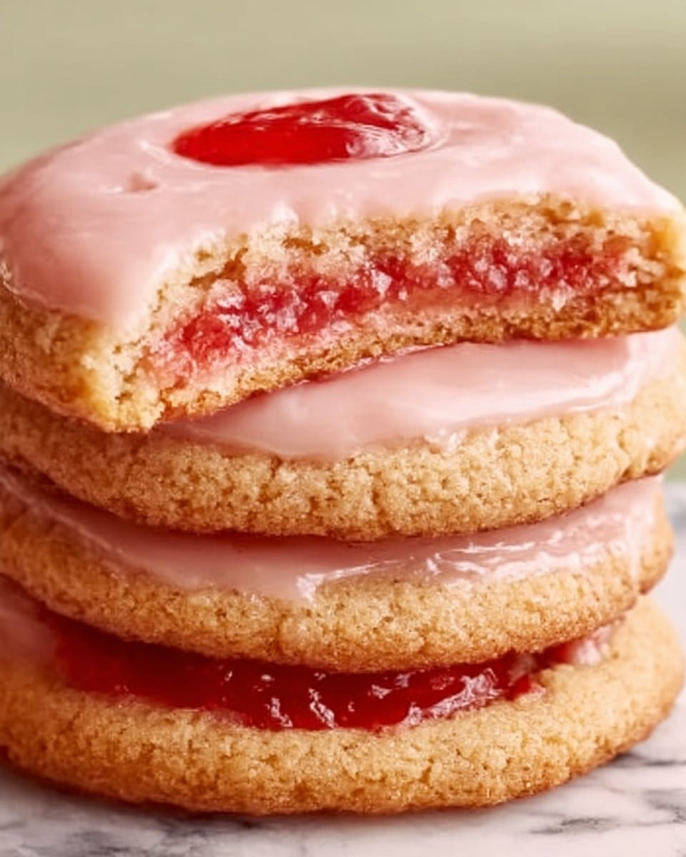 Strawberry Lemonade Cake Mix Cookies Recipe - Recipe Image