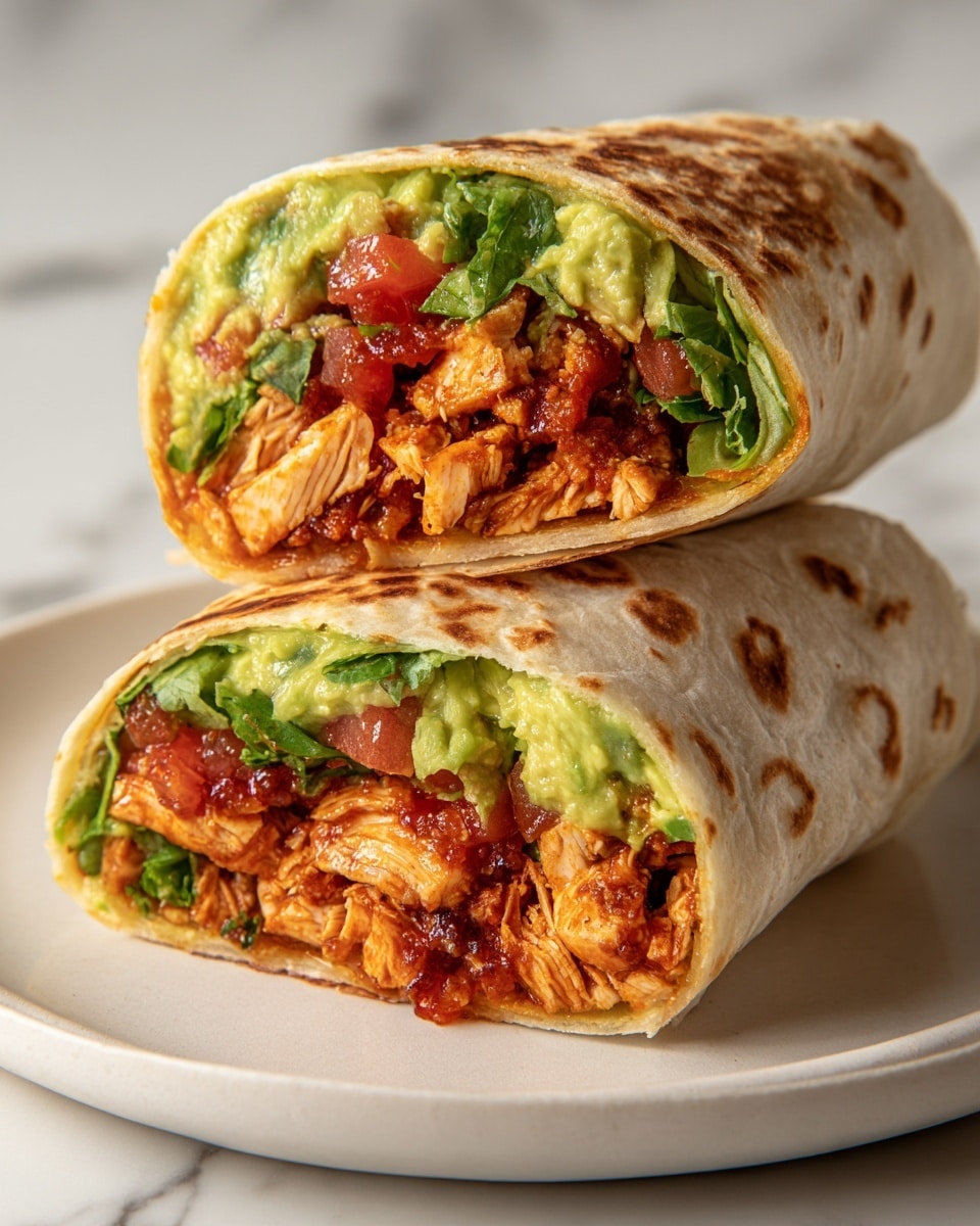 Avocado Chicken Salad Wrap Delight Recipe - Recipe Image