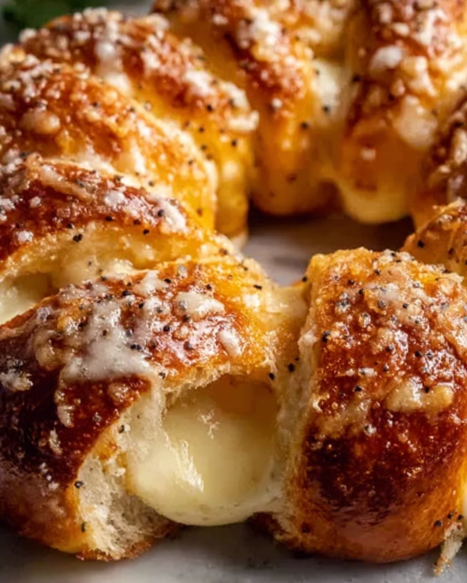 Cheese-Stuffed Soft Pretzels Recipe - Recipe Image