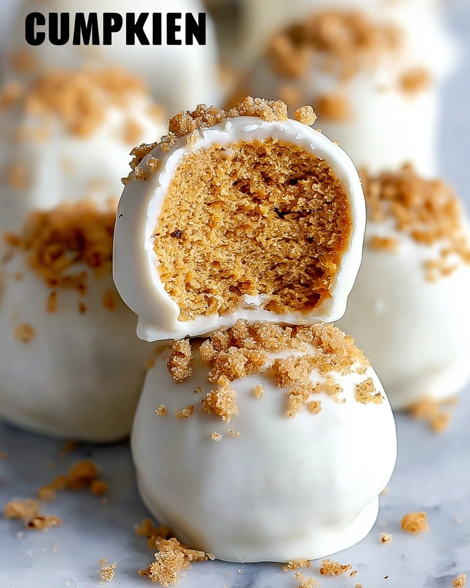 No-Bake Pumpkin Cheesecake Balls Recipe - Recipe Image