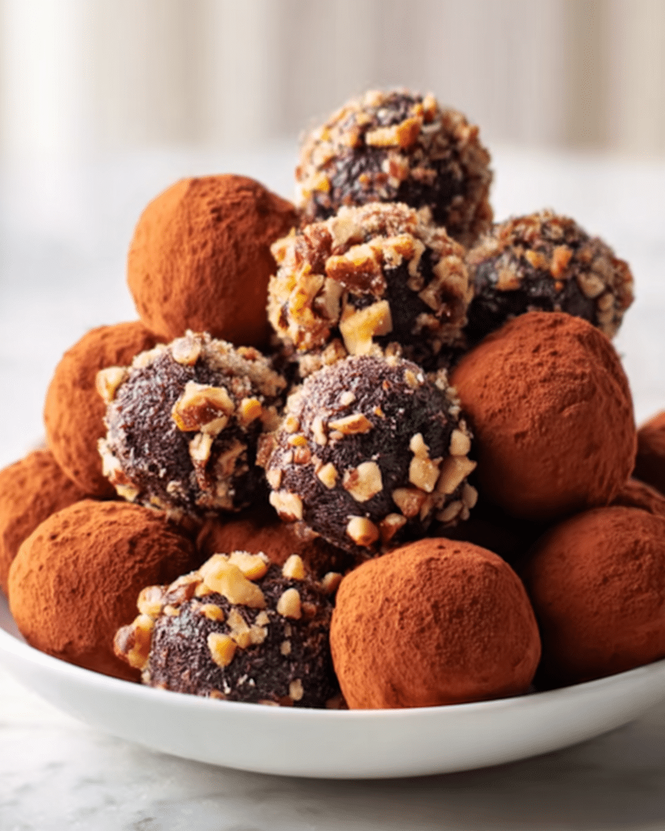 Decadent Chocolate Truffles Recipe - Recipe Image